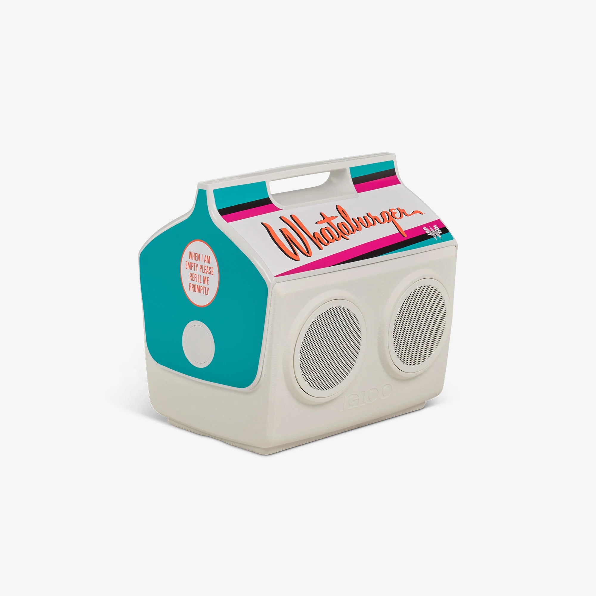 Igloo Insulated Cooler Durable Cooler Retro Whataburger KoolTunes™ - Image 6