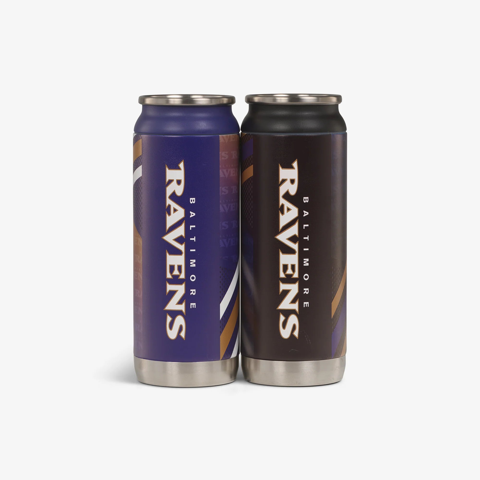 Igloo Insulated Cooler Durable Cooler Baltimore Ravens Home & Away 16 Oz Can 2-Pack - Image 3