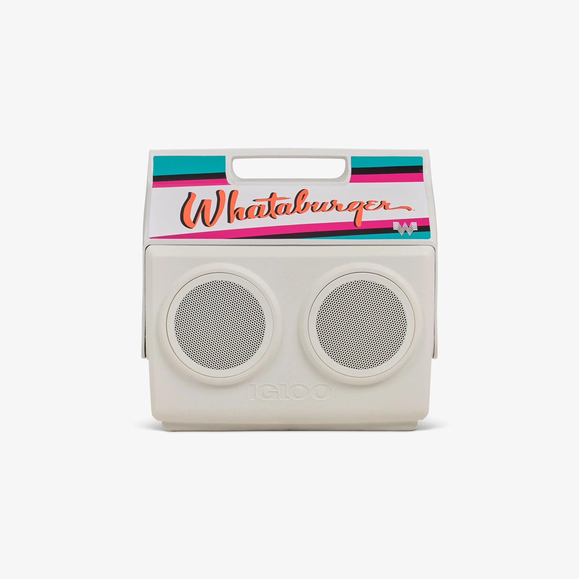 Igloo Insulated Cooler Durable Cooler Retro Whataburger KoolTunes™