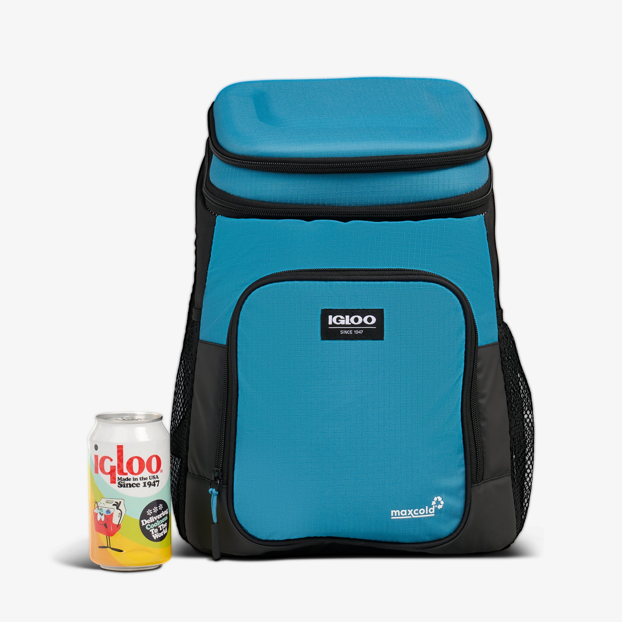 Igloo Insulated Cooler Durable Cooler Latitude Hardtop 18-Can Backpack - Image 14