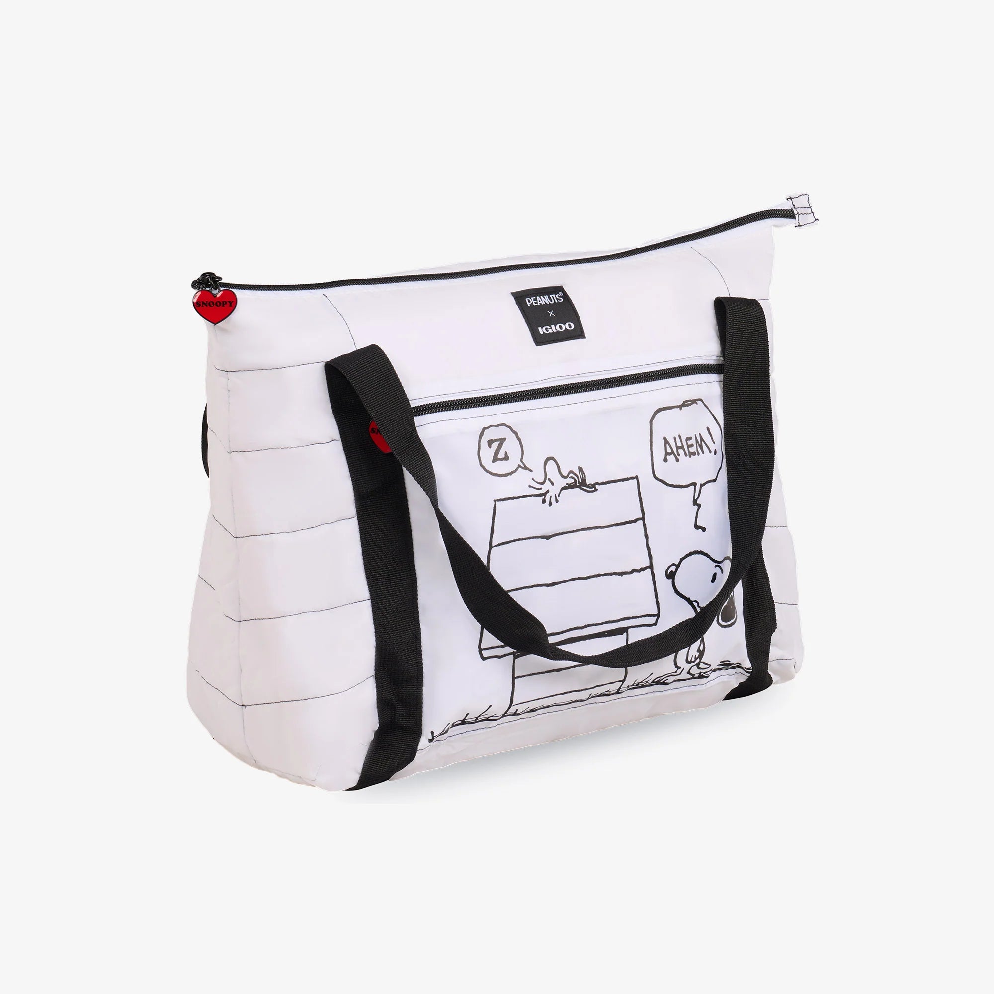 Igloo Insulated Cooler Durable Cooler Snoopy Packable Puffer 20-Can Cooler Bag - Image 4