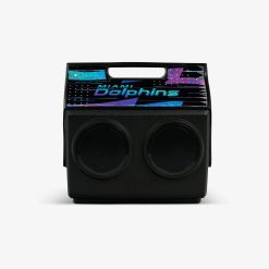 Igloo Insulated Cooler Durable Cooler NFL Neon Miami Dolphins KoolTunes™