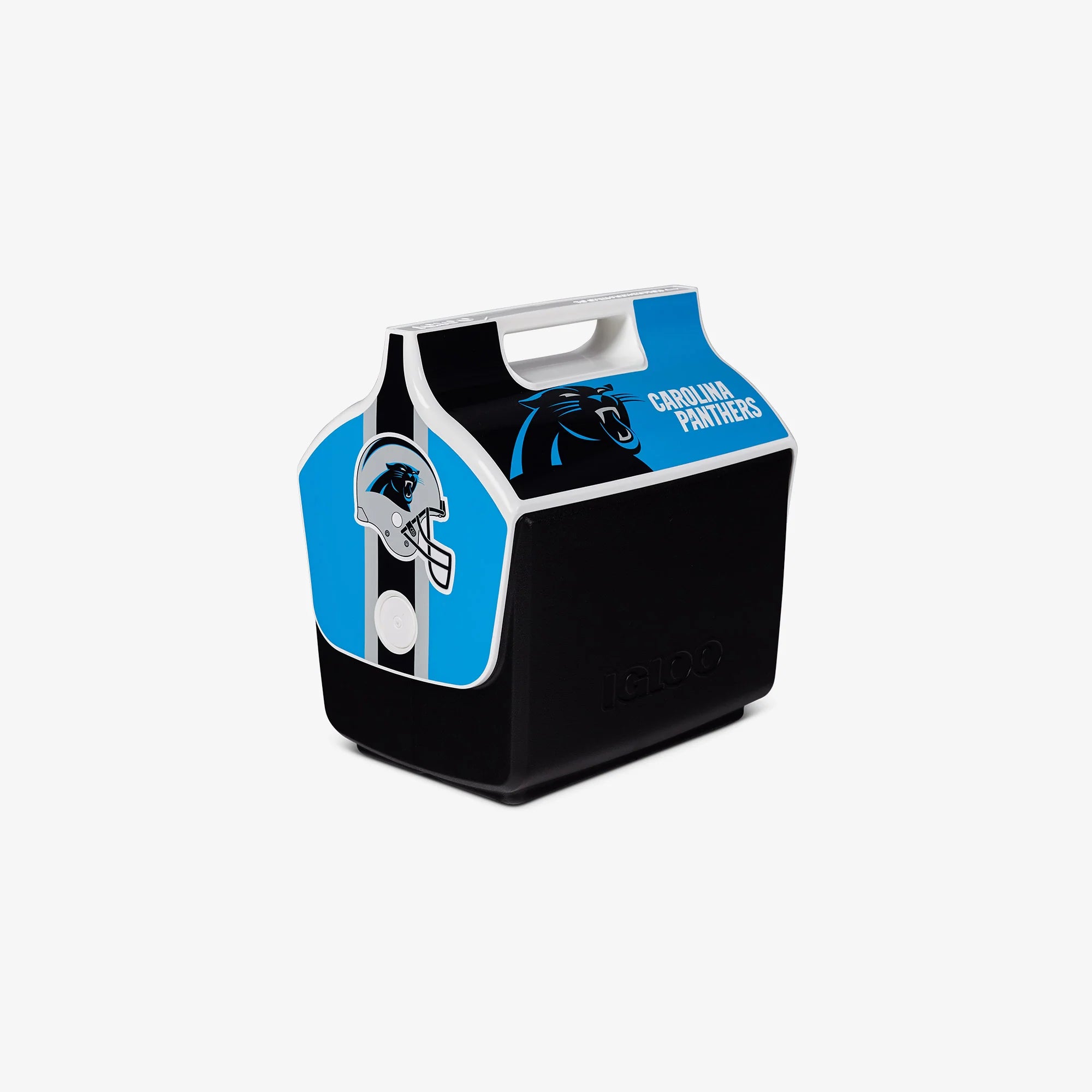 Igloo Personal Cooler Insulated Cooler Durable Cooler Carolina Panthers Little Playmate 7 Qt Cooler - Image 4