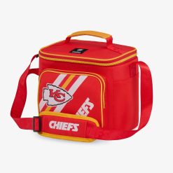 Alternative view of Igloo Portable Cooler Durable Cooler Kansas City Chiefs Square Lunch Cooler Bag