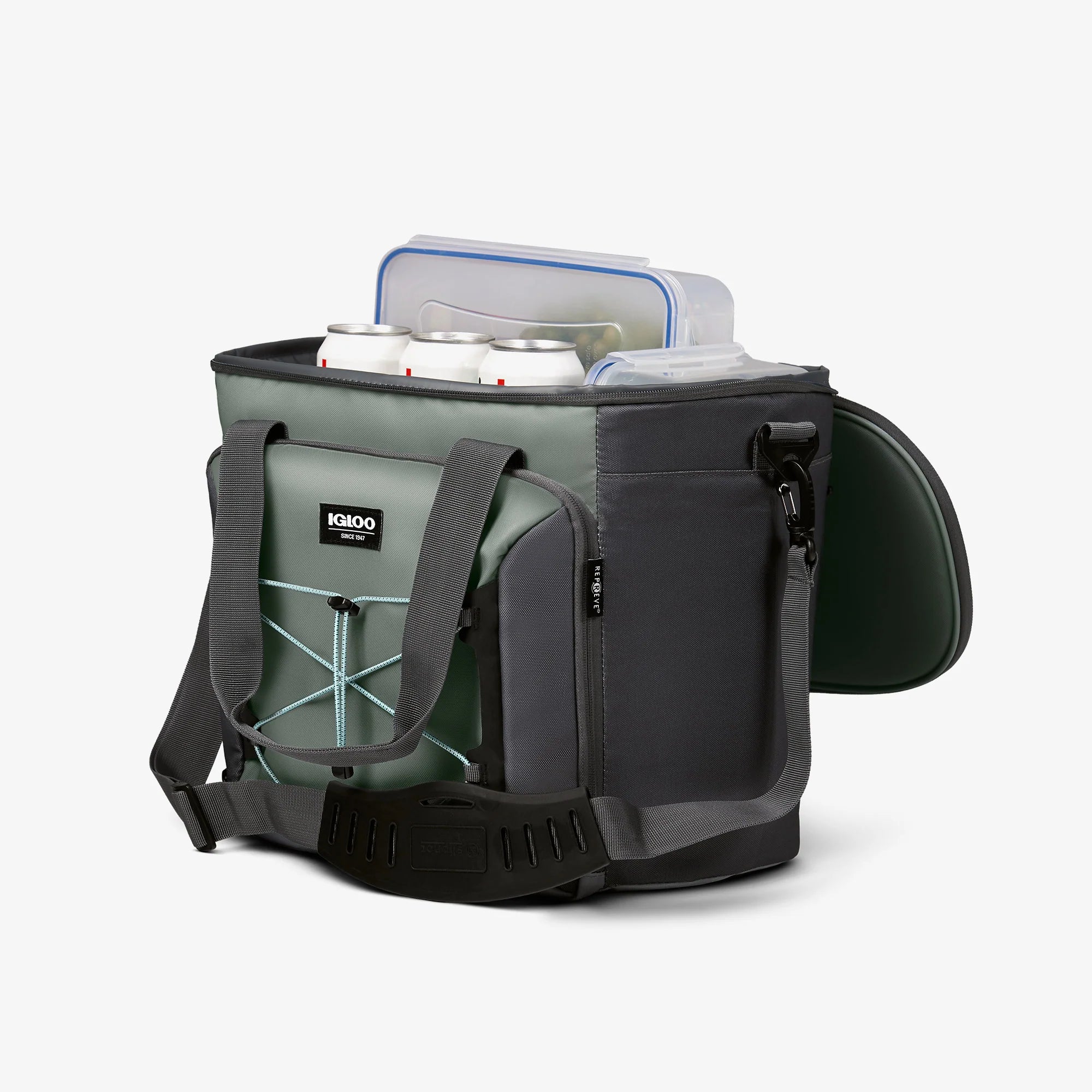 Igloo Insulated Cooler Durable Cooler MaxCold Voyager 28-Can Tote - Image 3
