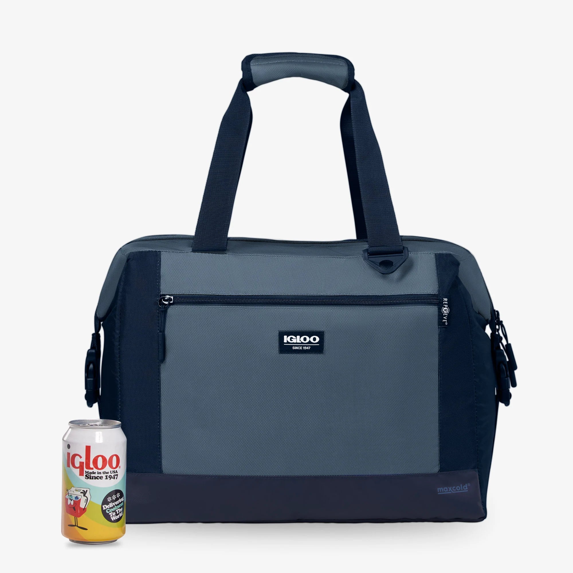 Igloo Insulated Cooler Durable Cooler MaxCold Evergreen Snapdown 36-Can Bag - Image 5