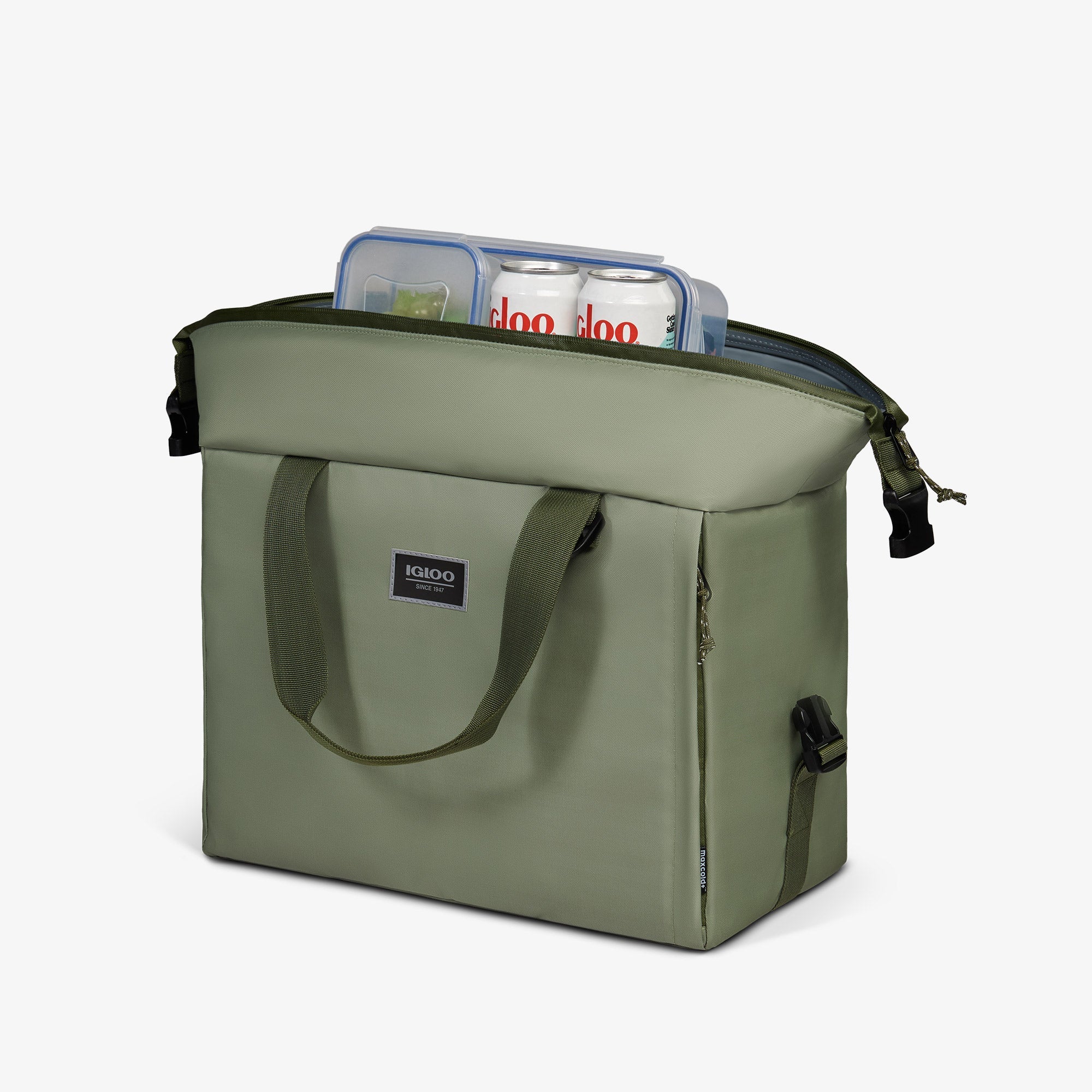 Igloo Insulated Cooler Durable Cooler South Coast Snapdown 36-Can Bag - Image 25