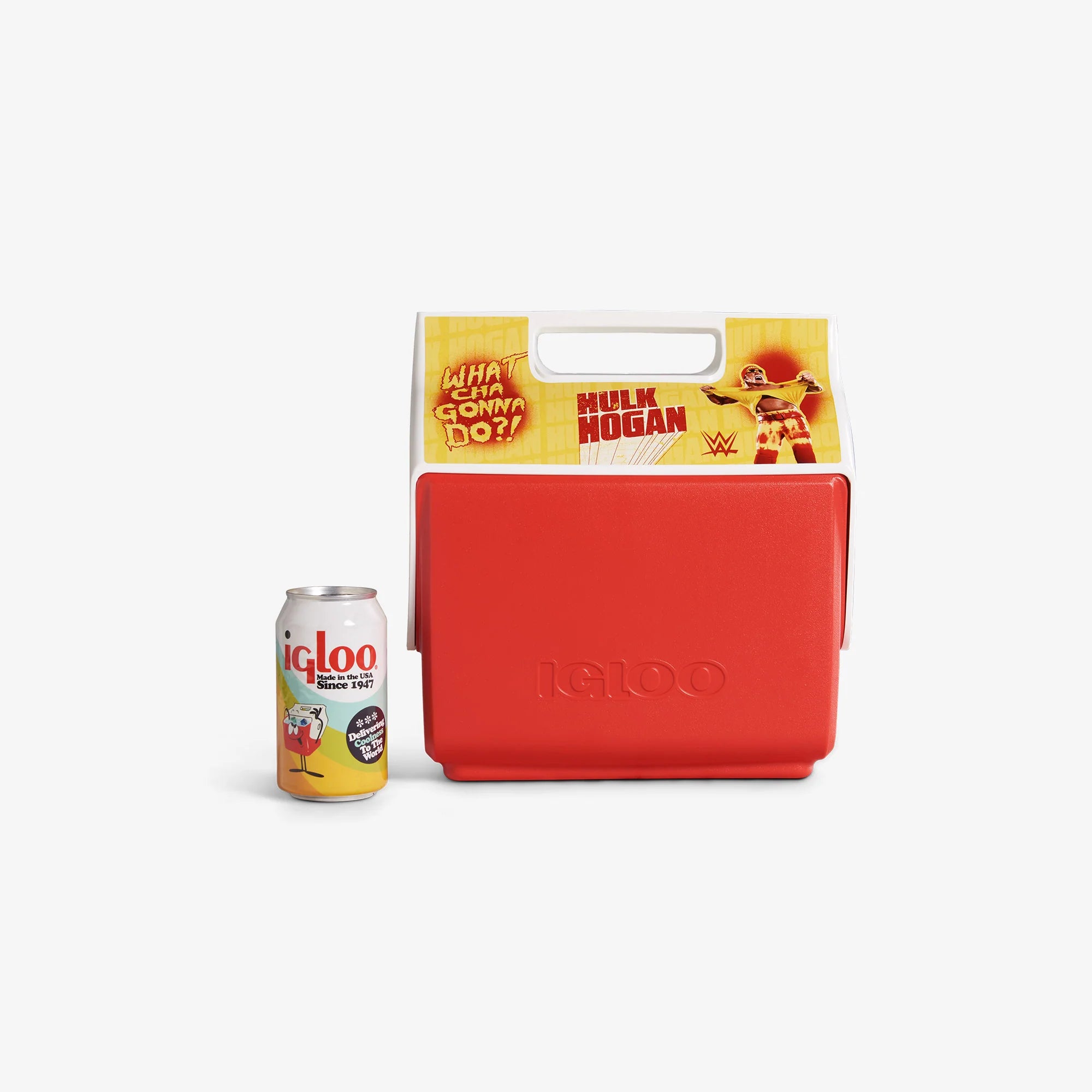 Igloo Personal Cooler Insulated Cooler Durable Cooler WWE Hulk Hogan Little Playmate 7 Qt Cooler - Image 5