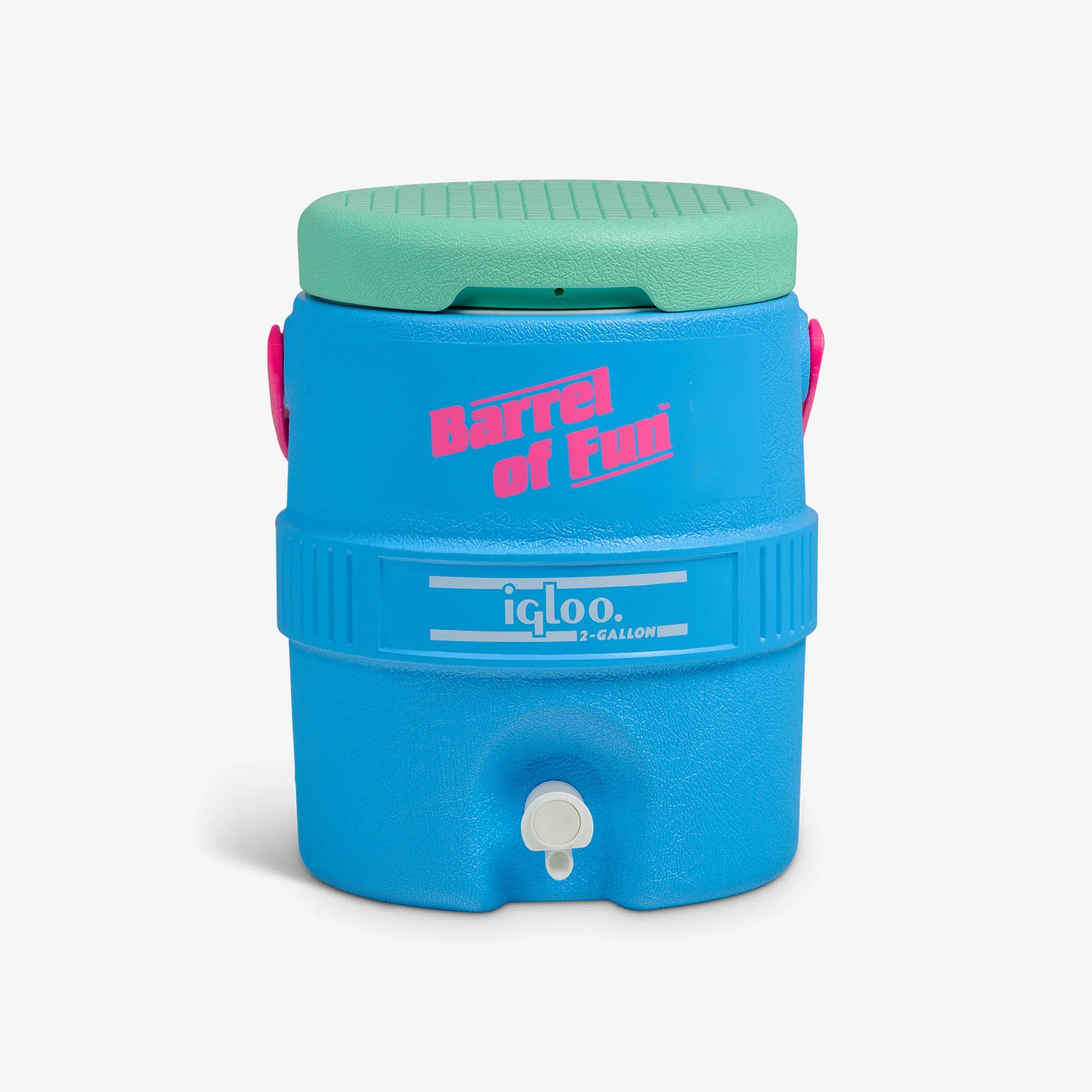 Igloo Insulated Cooler Durable Cooler Retro Barrel of Fun 2 Gallon Jug - Image 5