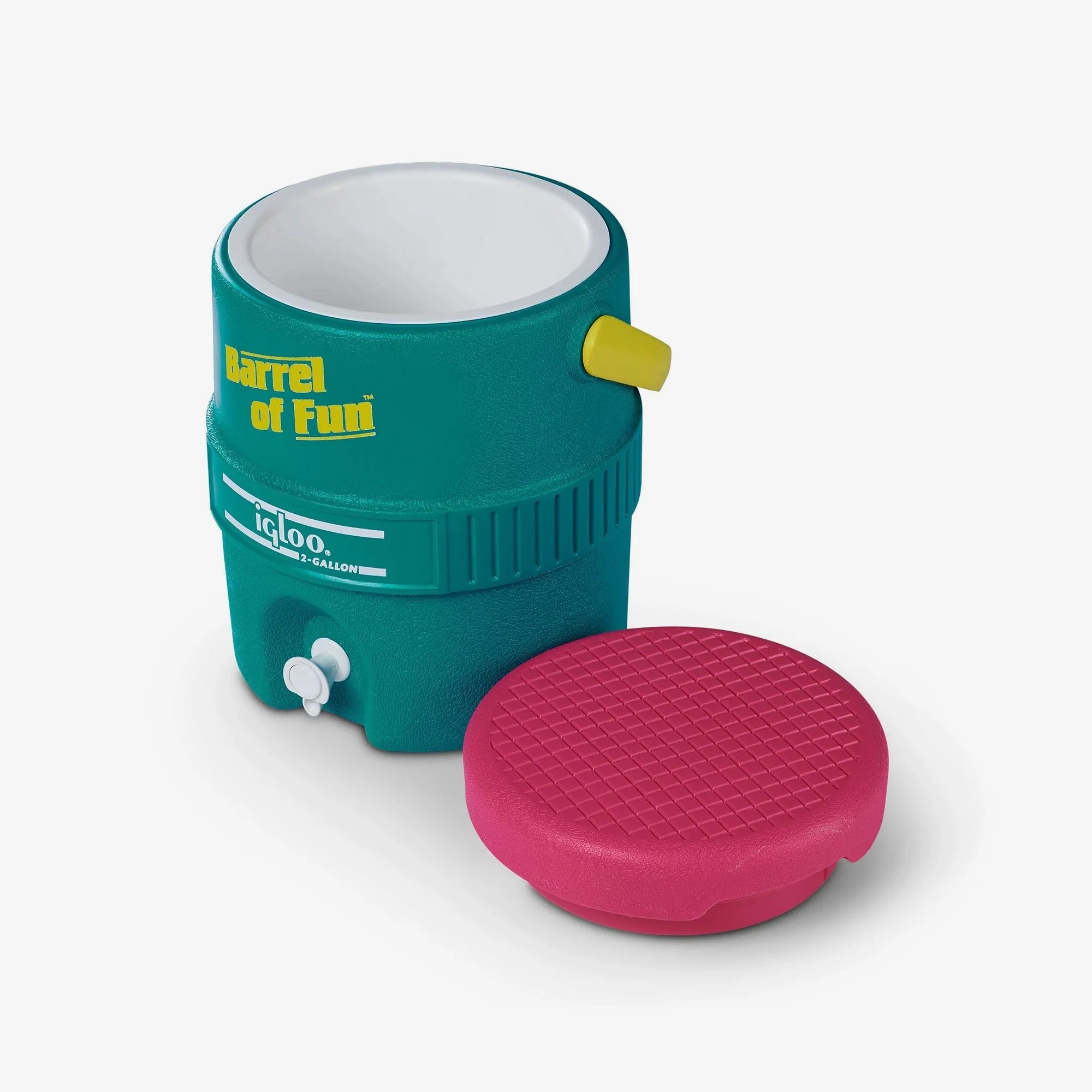 Igloo Insulated Cooler Durable Cooler Retro Barrel of Fun 2 Gallon Jug - Image 32
