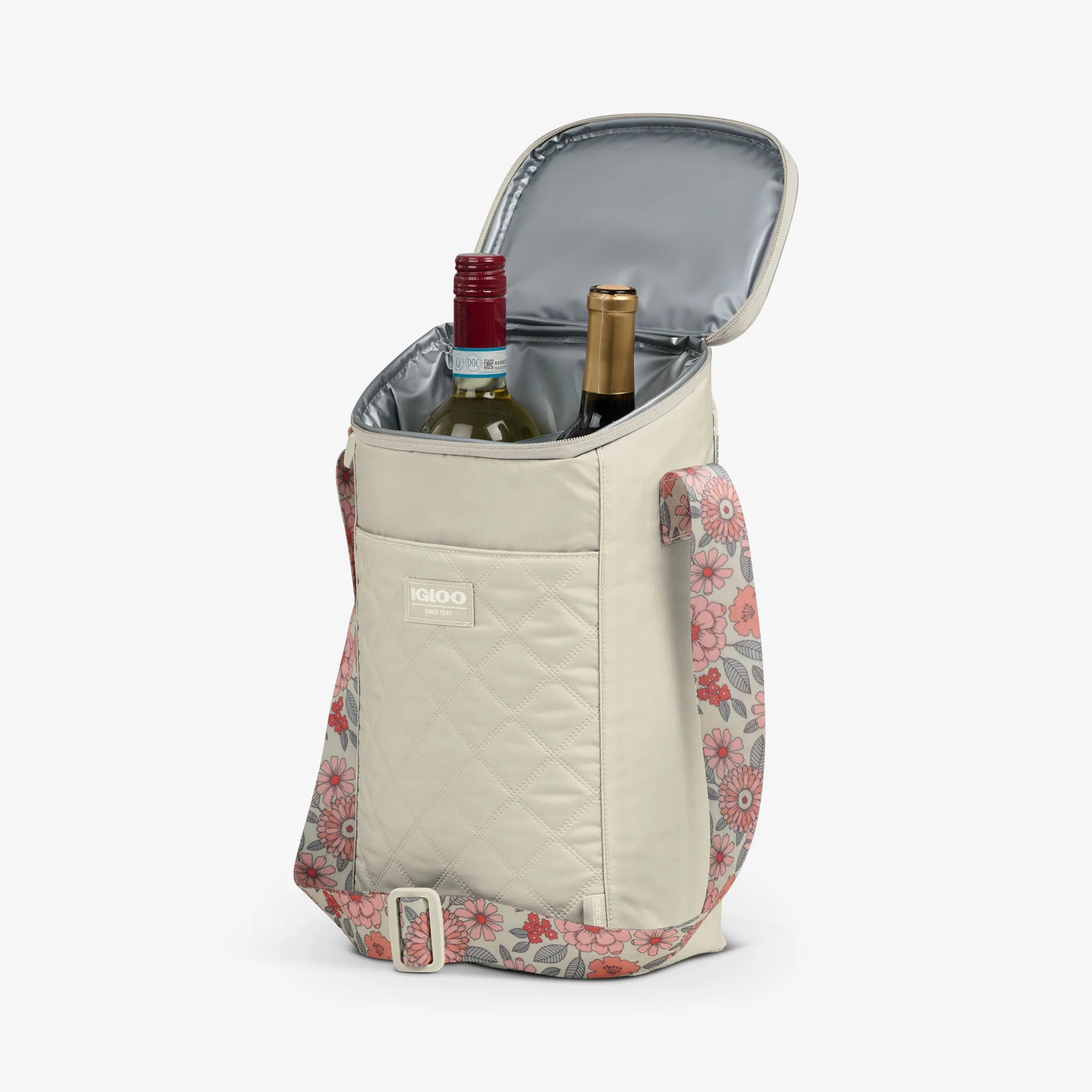 Igloo Insulated Cooler Durable Cooler Floral MaxCold? DUO Vertical Crossbody?Cooler Bag - Image 8