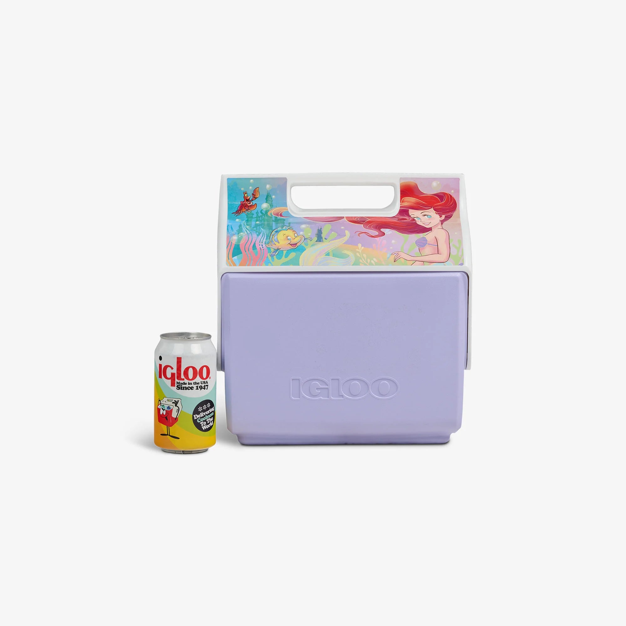 Igloo Personal Cooler Insulated Cooler Collectible Gift for Fans Cooler Disney The Little Mermaid Little Playmate 7 Qt Cooler - Image 5