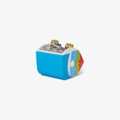 Alternative view of Igloo Personal Cooler Insulated Cooler Durable Cooler Wonder Woman™ Iconic Logo Playmate Pal 7 Qt Cooler