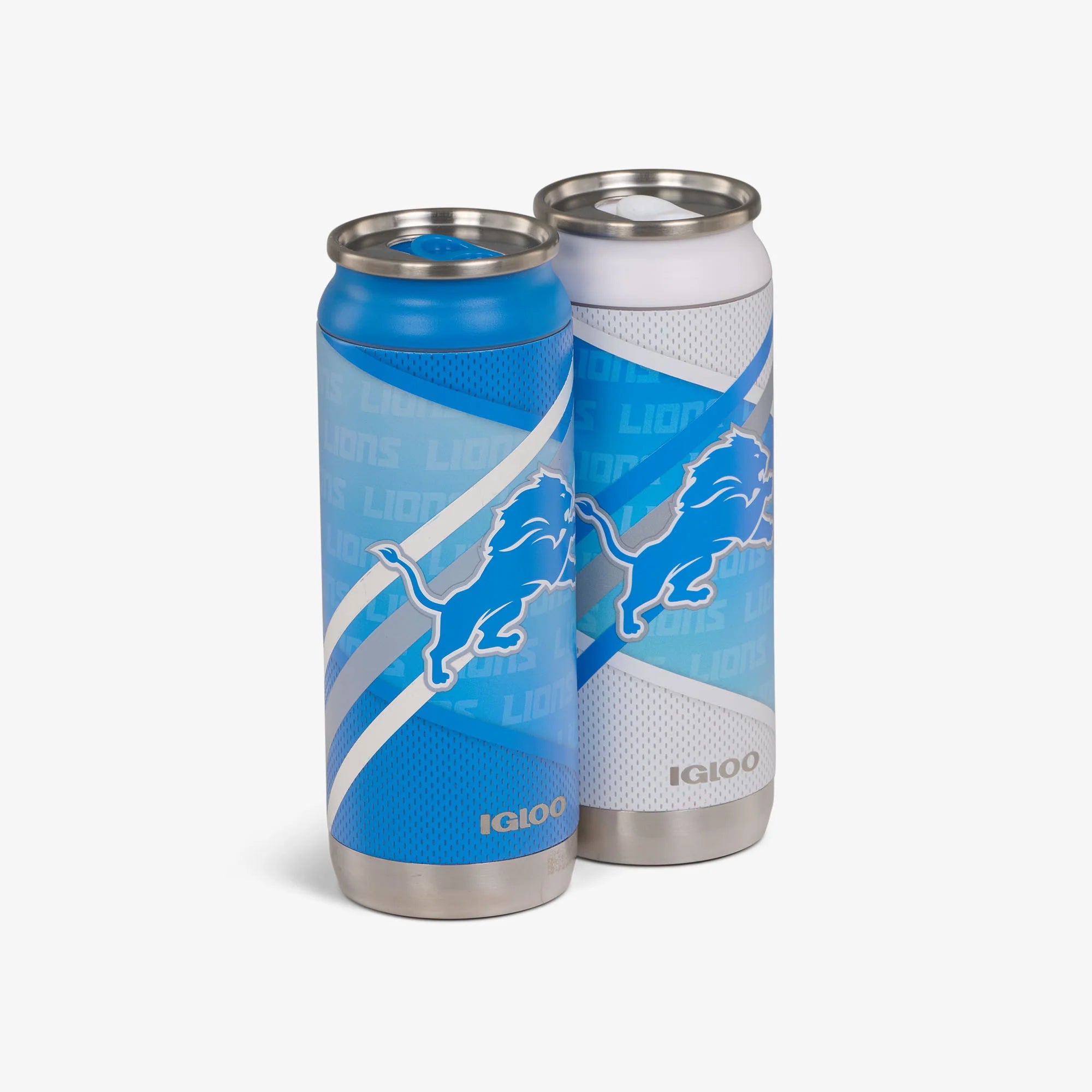 Igloo Insulated Cooler Durable Cooler Detroit Lions Home & Away 16 Oz Can 2-Pack - Image 4