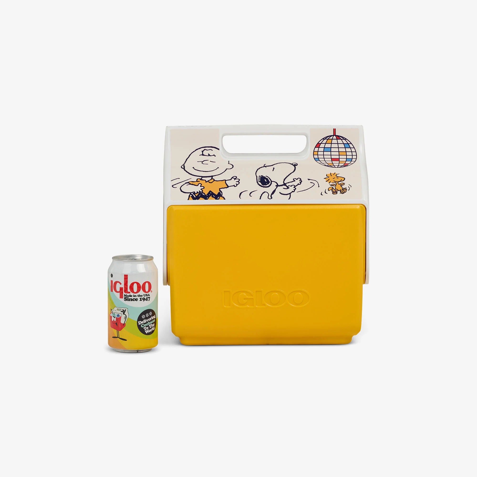 Igloo Personal Cooler Insulated Cooler Durable Cooler Snoopy Disco Party Little Playmate 7 Qt Cooler - Image 5