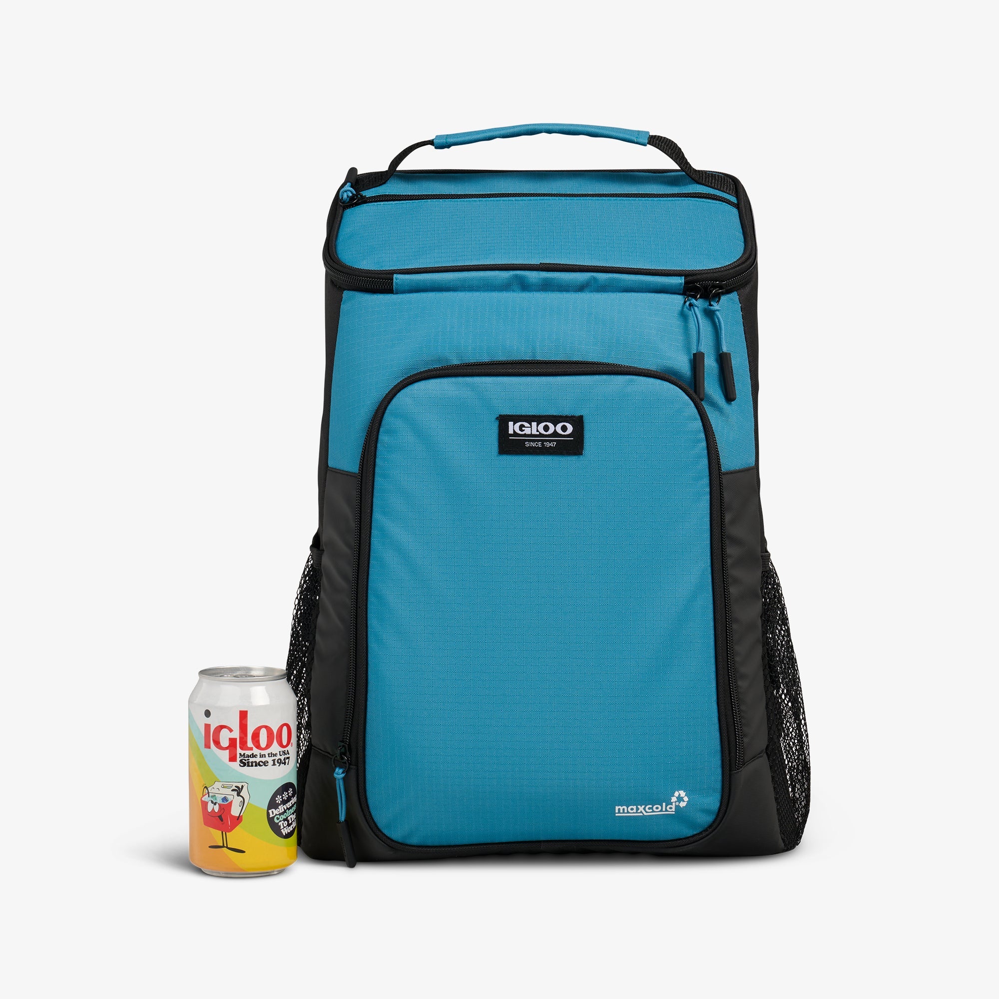 Igloo Insulated Cooler Durable Cooler Latitude Top Grip 24-Can Backpack - Image 8