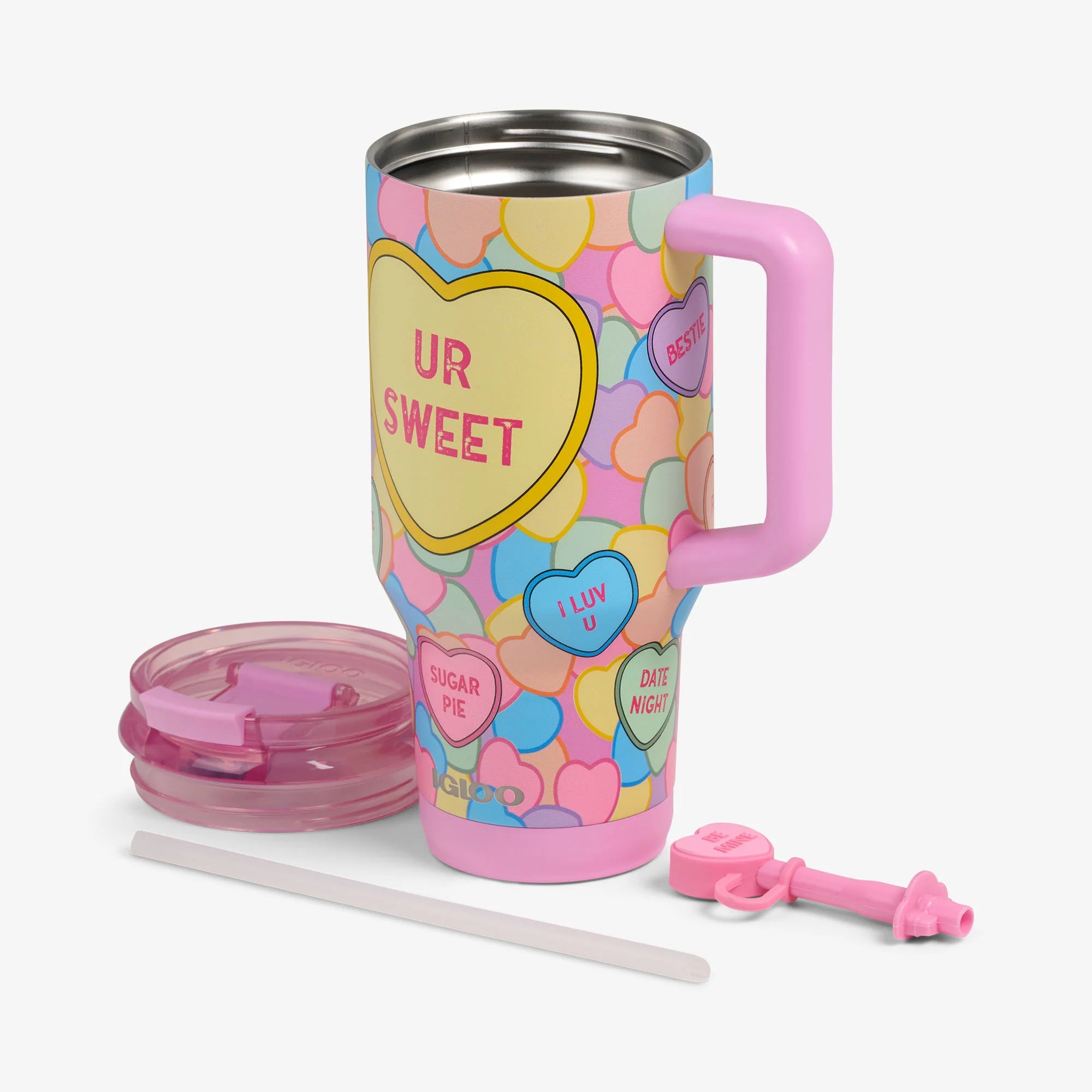 Igloo Insulated Cooler Durable Cooler Sweethearts? Candies 32 Oz Travel Mug - Image 3
