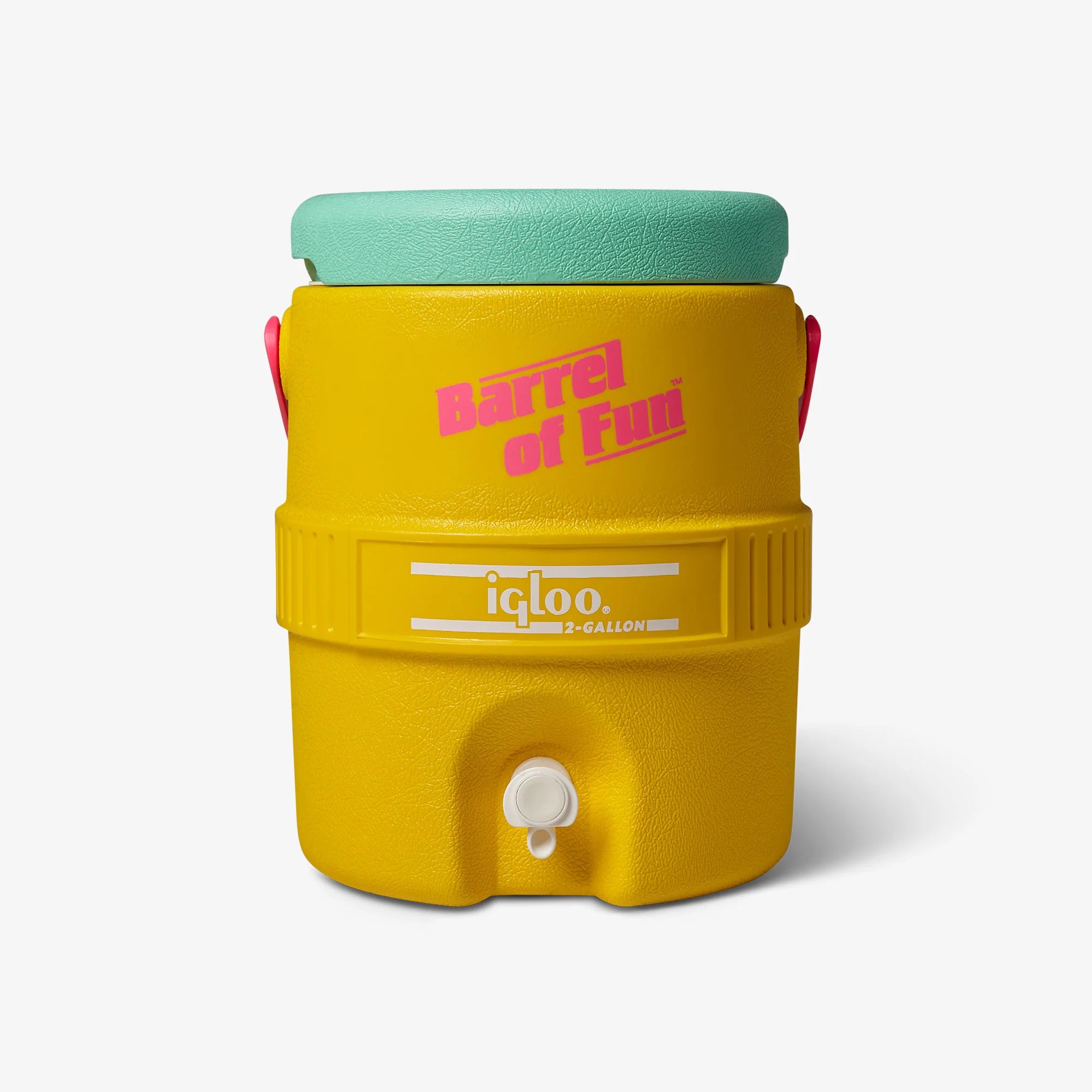 Igloo Insulated Cooler Durable Cooler Retro Barrel of Fun 2 Gallon Jug - Image 21