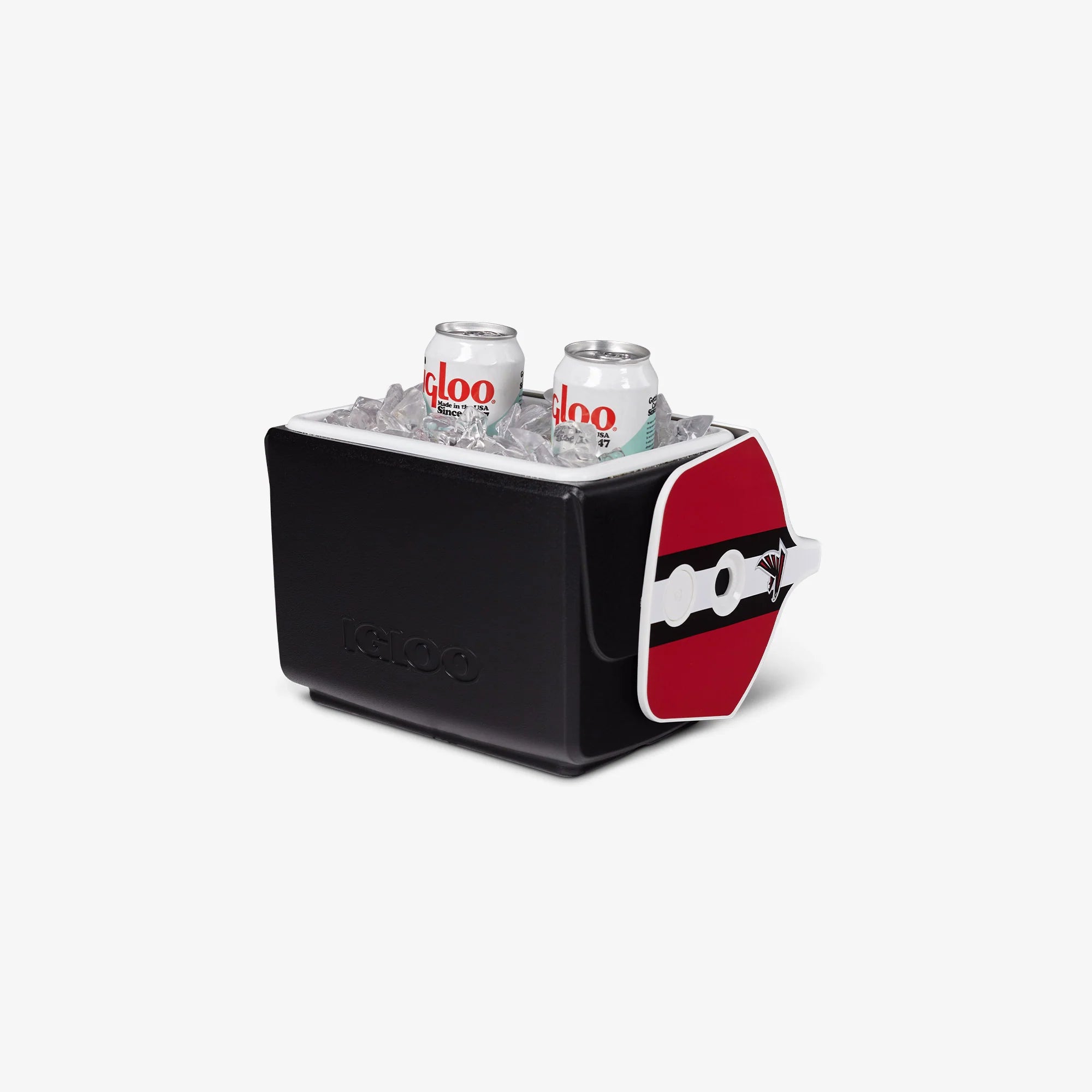 Igloo Personal Cooler Insulated Cooler Durable Cooler Atlanta Falcons Little Playmate 7 Qt Cooler - Image 3