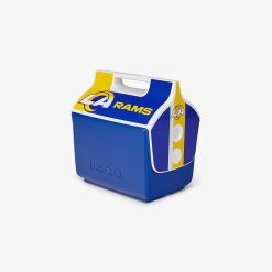 Alternative view of Igloo Personal Cooler Insulated Cooler Durable Cooler Los Angeles Rams Little Playmate 7 Qt Cooler