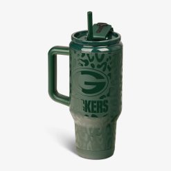 Alternative view of Igloo Insulated Cooler Durable Cooler NFL 32 Oz Leopard Flip Flip'n'Sip Sip Travel Mug