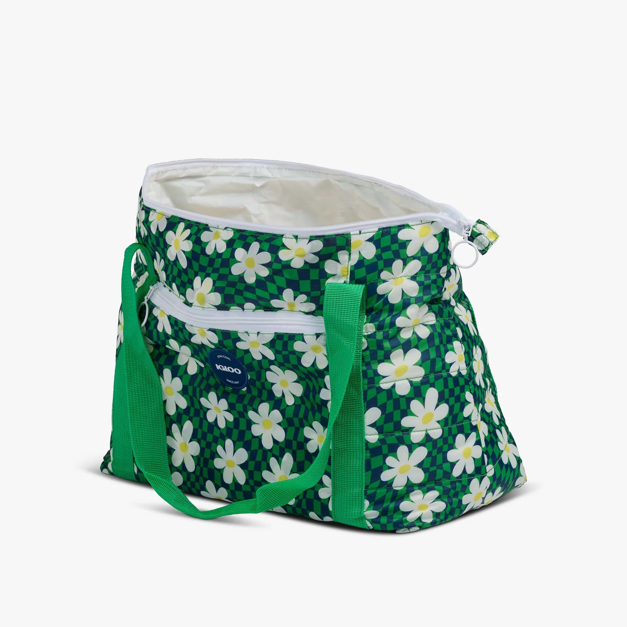 Igloo Insulated Cooler Durable Cooler Retro Packable Puffer 20-Can Cooler Bag - Image 4