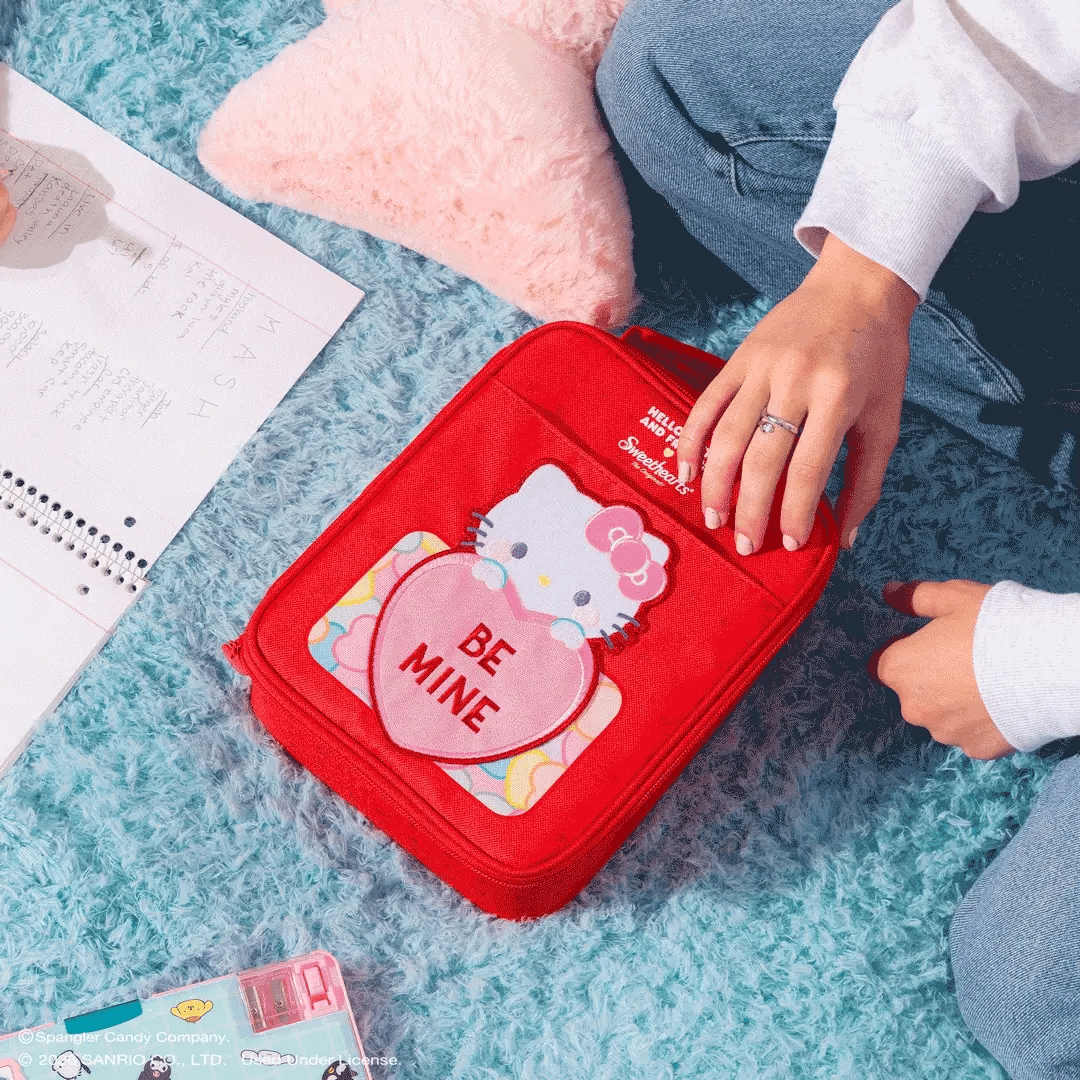 Igloo Portable Cooler Durable Cooler Hello Kitty? and Friends x Sweethearts? Candies Slim Lunch Cooler - Image 7
