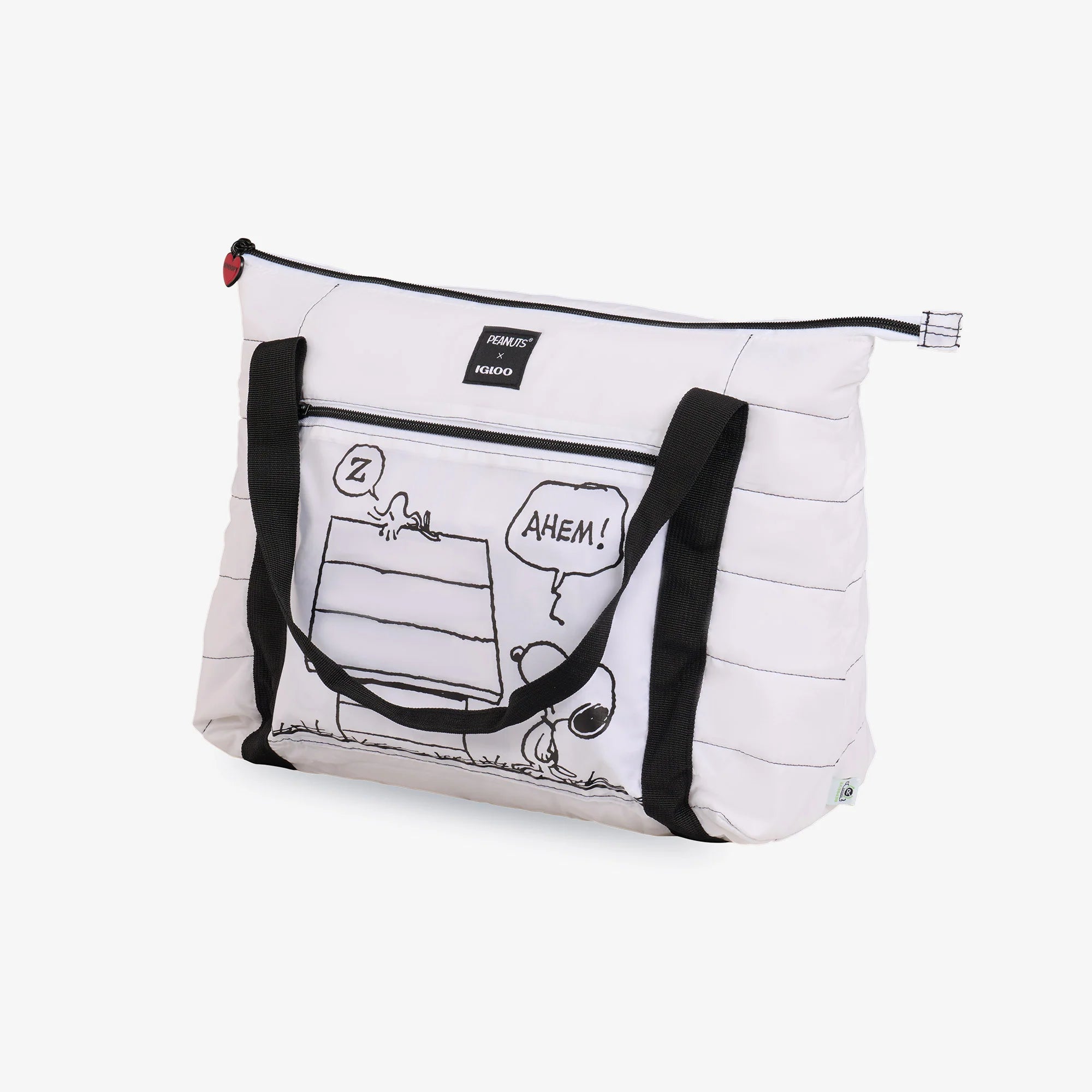 Igloo Insulated Cooler Durable Cooler Snoopy Packable Puffer 20-Can Cooler Bag - Image 2