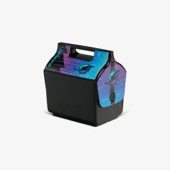 Alternative view of Igloo Personal Cooler Insulated Cooler Durable Cooler NFL Neon Miami Dolphins Little Playmate? 7 Qt Cooler