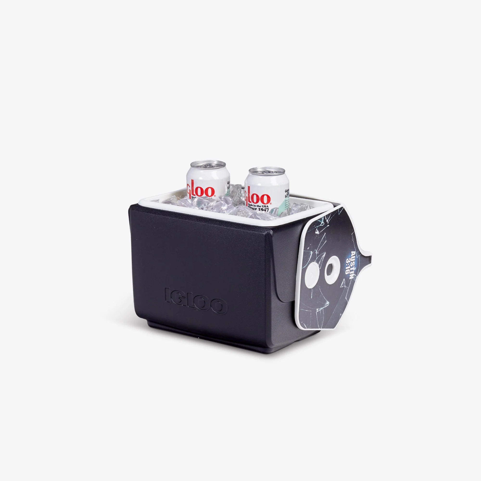 Igloo Personal Cooler Insulated Cooler Durable Cooler WWE Flip'n'SipStone ColdFlip'n'Sip Steve Austin Little Playmate 7 Qt Cooler - Image 3