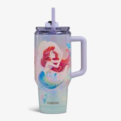 Igloo Insulated Cooler Collectible Gift for Fans Cooler Disney The Little Mermaid 32 Oz Travel Mug