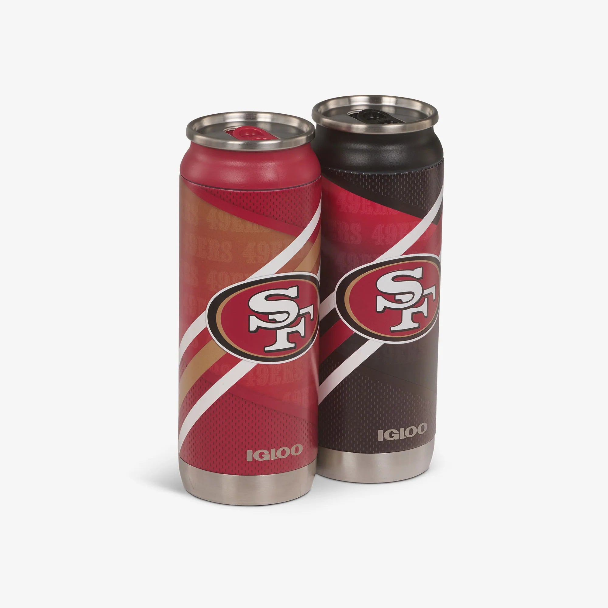 Igloo Insulated Cooler Durable Cooler San Francisco 49ers Home & Away 16 Oz Can 2-Pack - Image 4