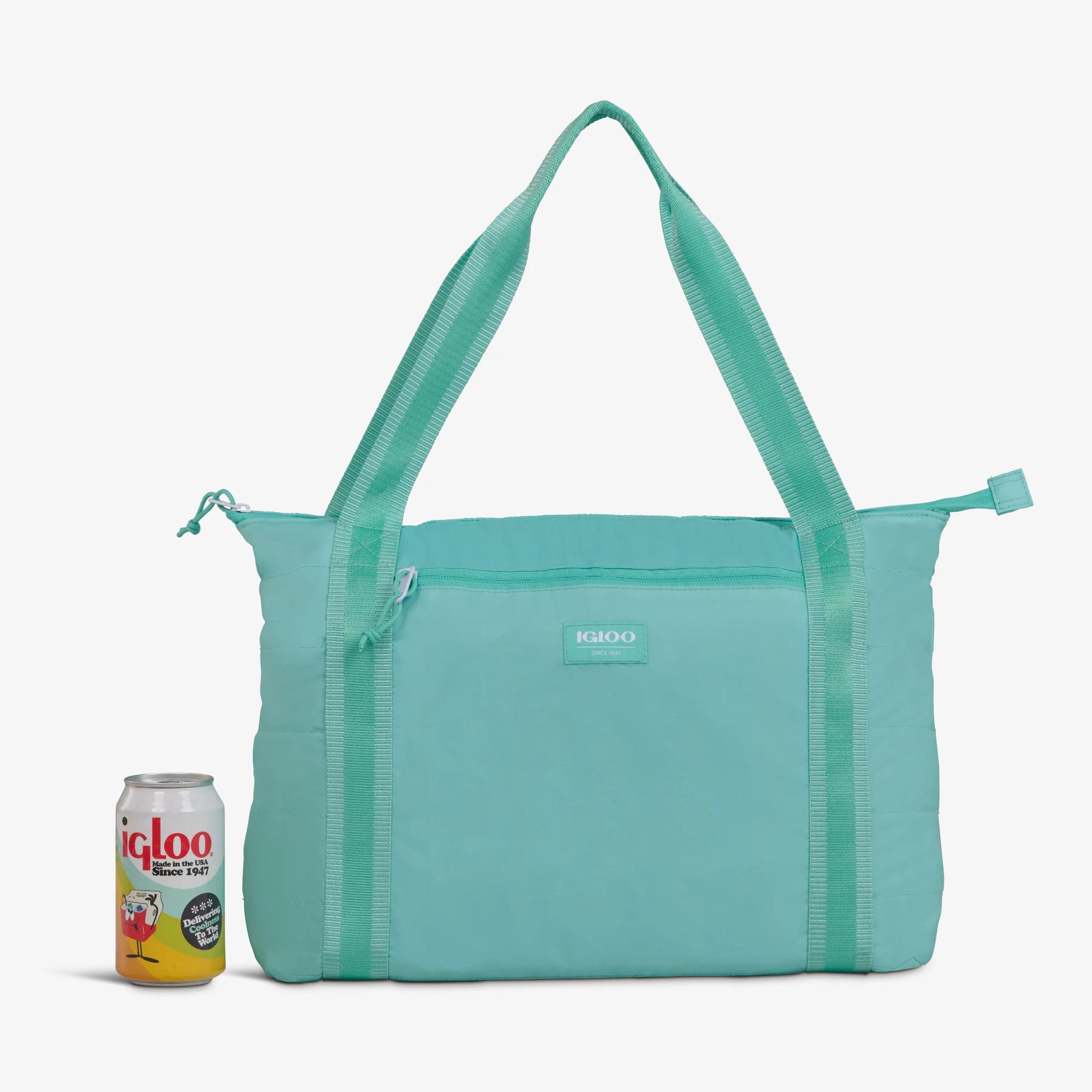 Igloo Insulated Cooler Durable Cooler Packable Puffer 20-Can Cooler Bag - Image 21