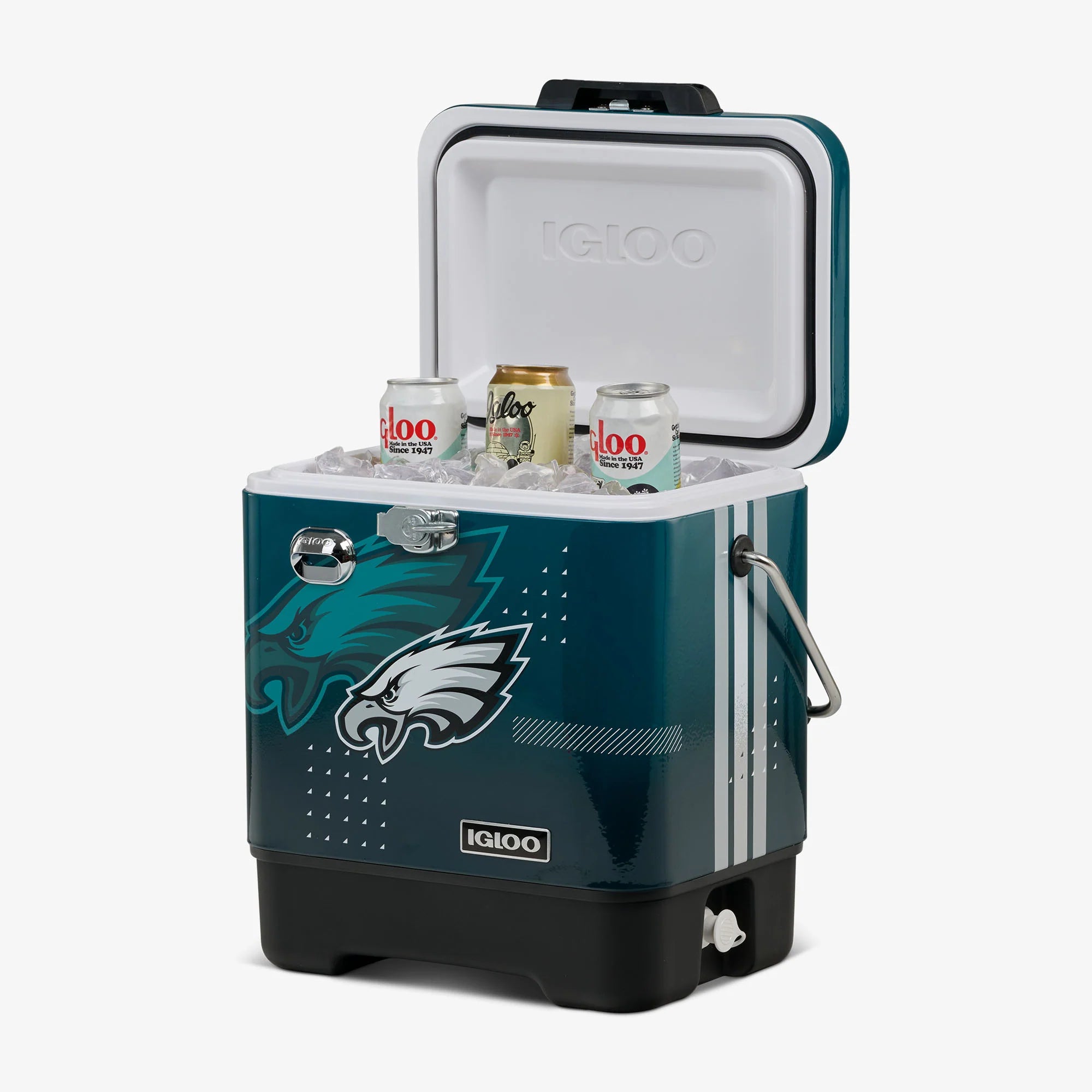 Igloo Large Cooler Insulated Cooler Durable Cooler NFL Legacy 20 Qt Cooler - Image 4