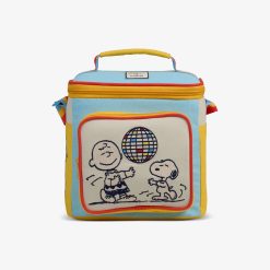 Igloo Portable Cooler Durable Cooler Snoopy Disco Party Square Lunch Cooler Bag