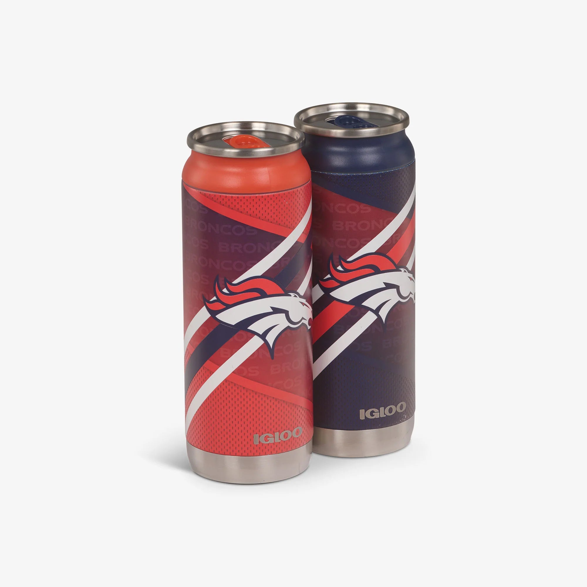 Igloo Insulated Cooler Durable Cooler Denver Broncos Home & Away 16 Oz Can 2-Pack - Image 4