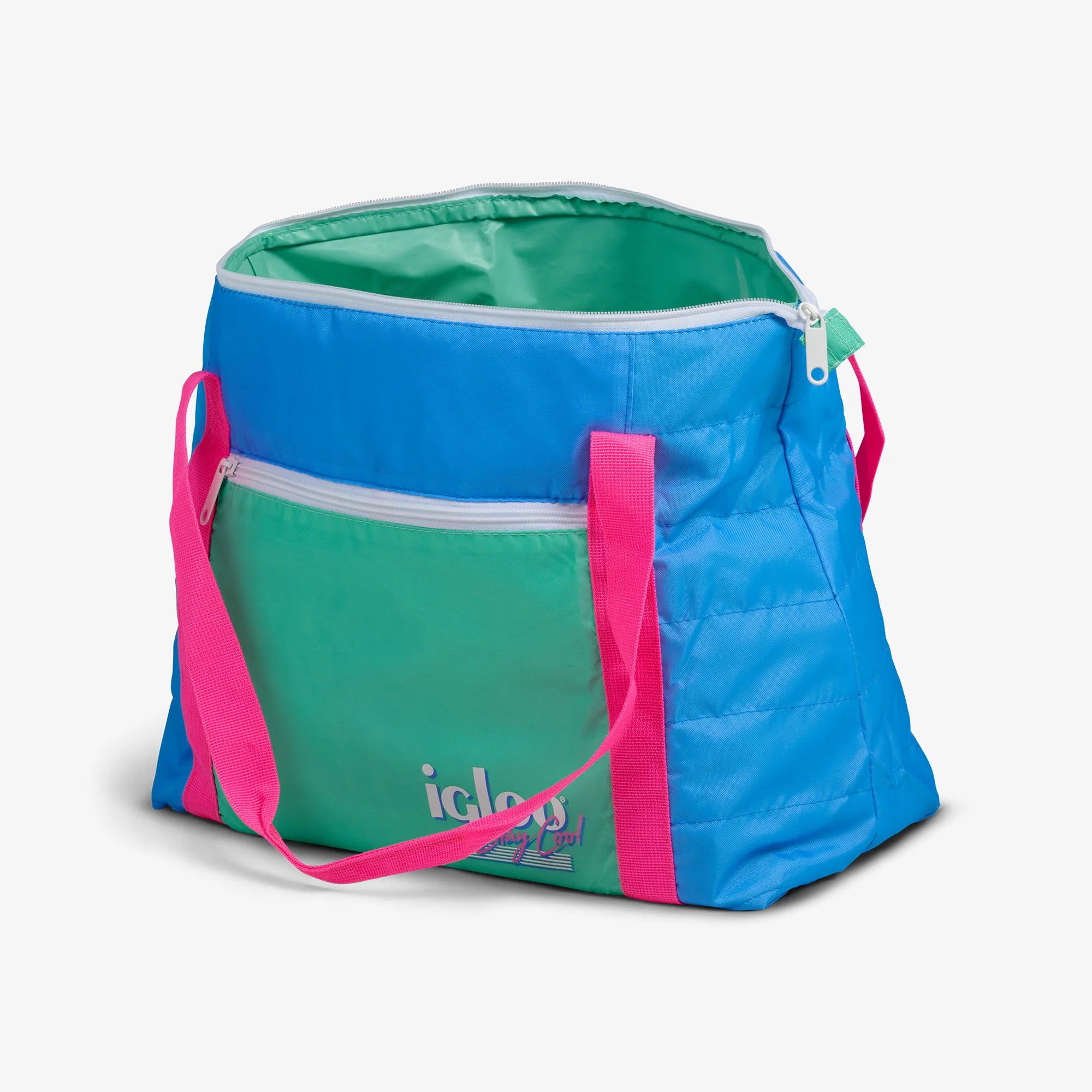 Igloo Insulated Cooler Durable Cooler Retro Packable Puffer 20-Can Cooler Bag - Image 16