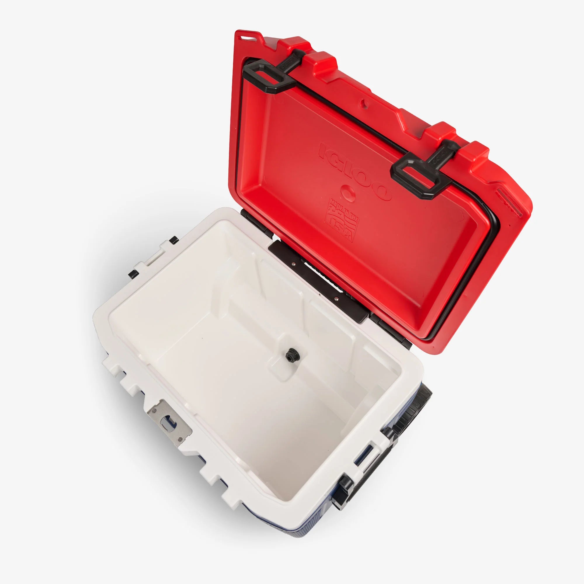 Igloo Large Cooler Insulated Cooler Outdoor Cooler Trailmate® 52 Qt Roller Cooler - Image 10