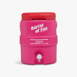 Igloo Insulated Cooler Durable Cooler Retro Barrel of Fun 2 Gallon Jug