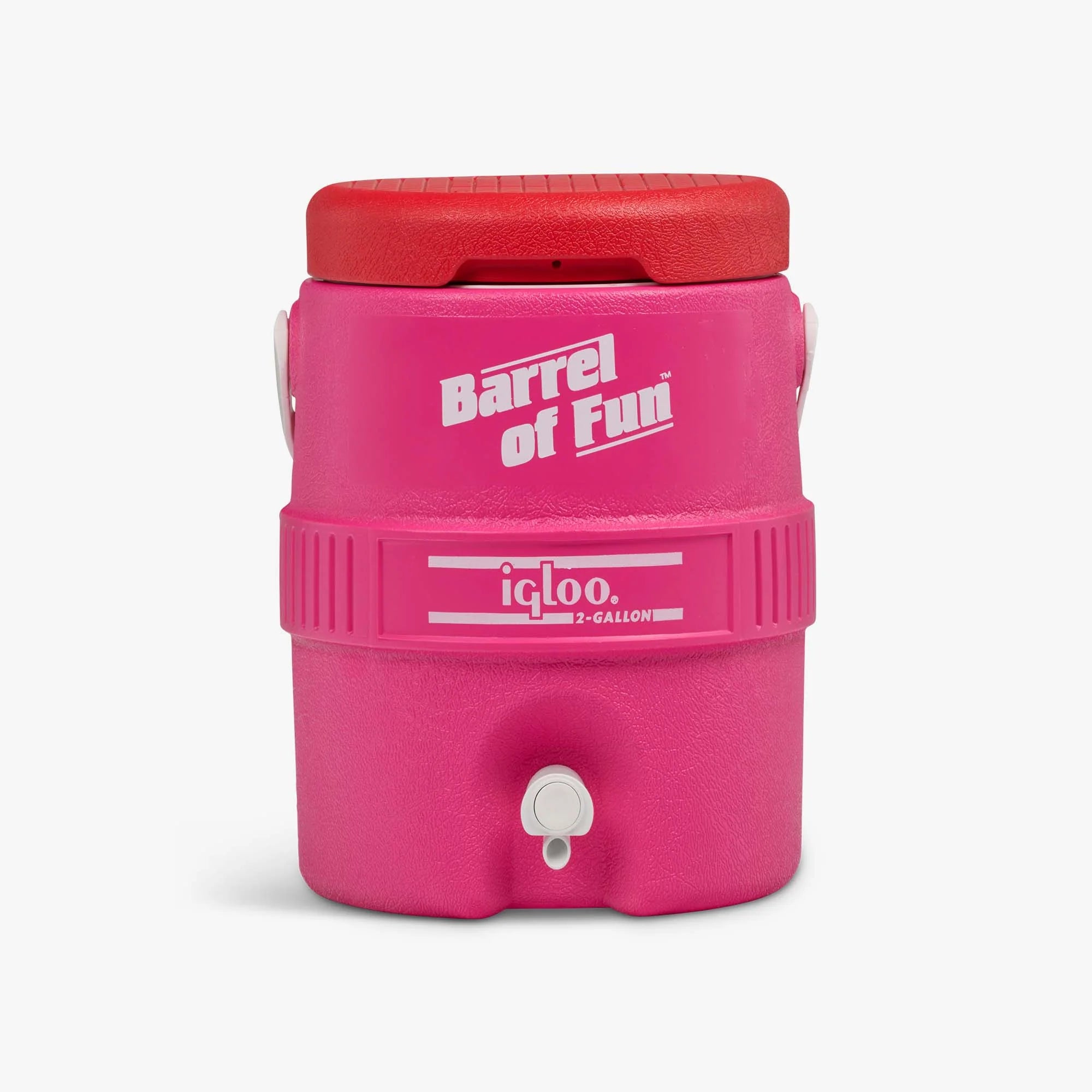 Igloo Insulated Cooler Durable Cooler Retro Barrel of Fun 2 Gallon Jug