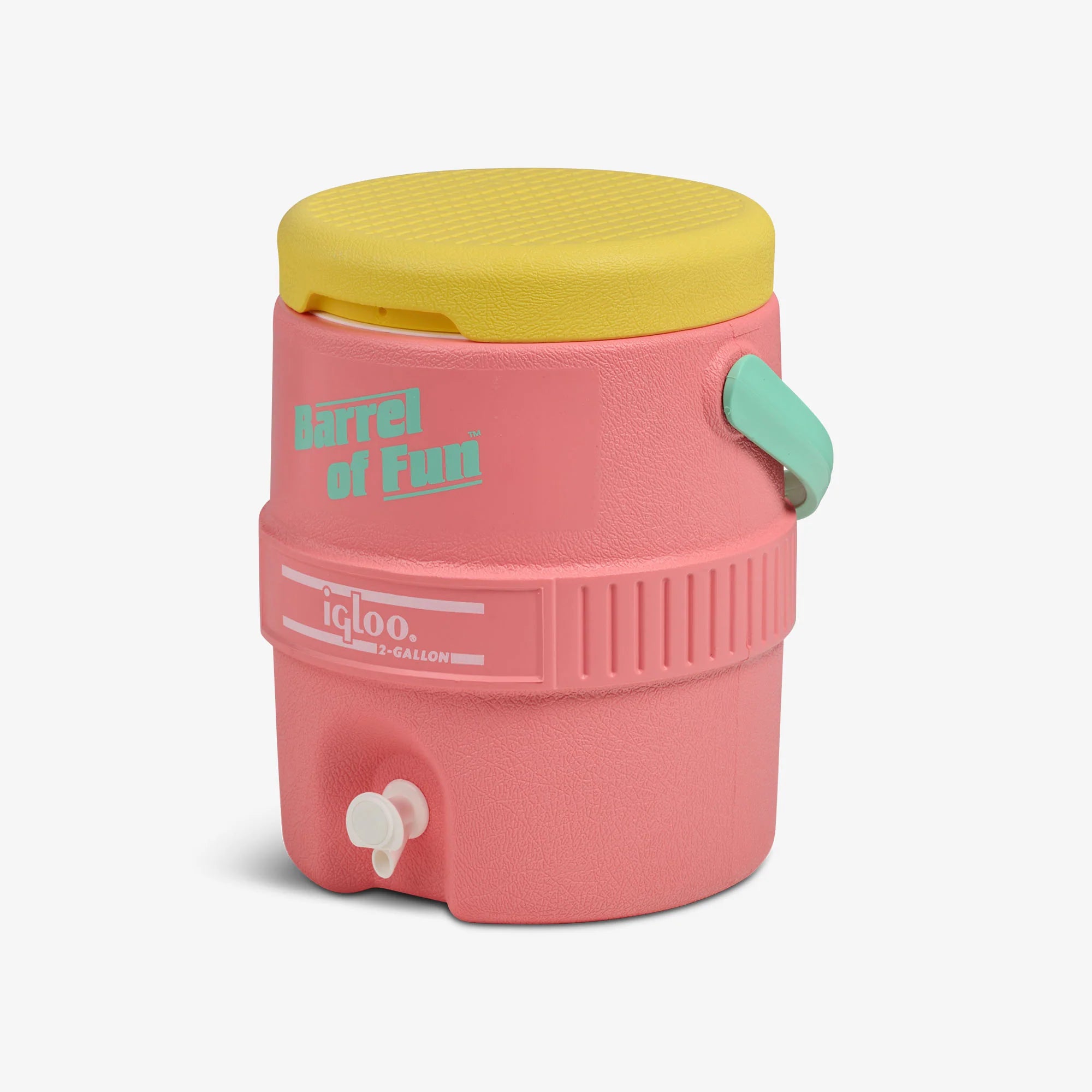 Igloo Insulated Cooler Durable Cooler Retro Barrel of Fun 2 Gallon Jug - Image 30