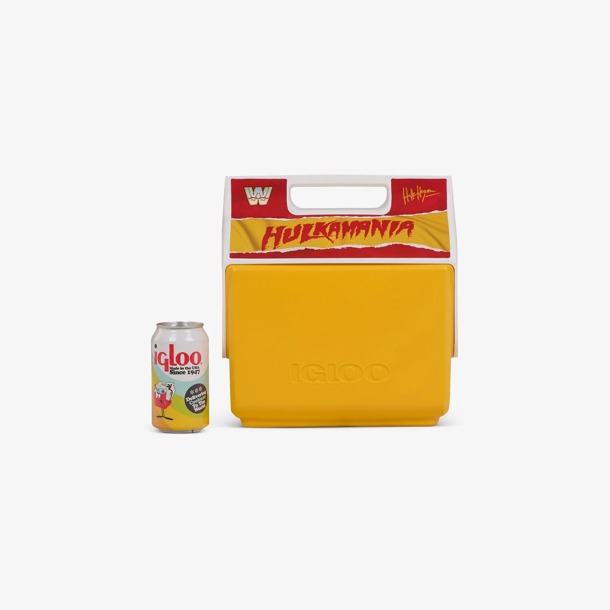 Igloo Personal Cooler Insulated Cooler Durable Cooler WWE Hulkamania Little Playmate 7 Qt Cooler - Image 5