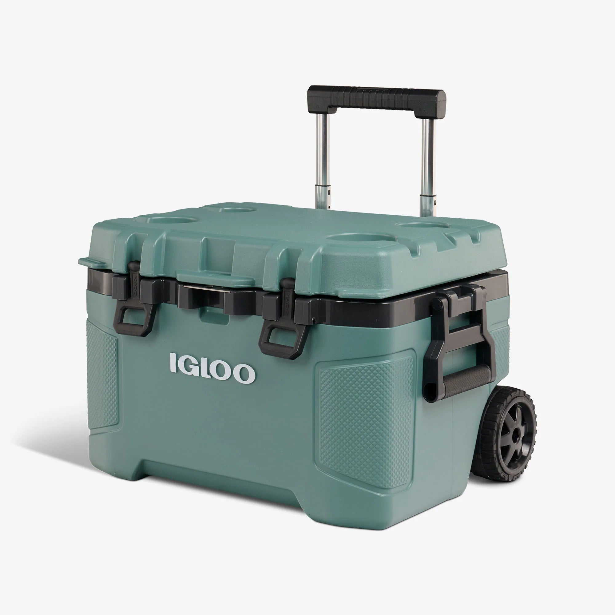 Igloo Large Cooler Insulated Cooler Outdoor Cooler Trailmate® 52 Qt Roller Cooler - Image 19
