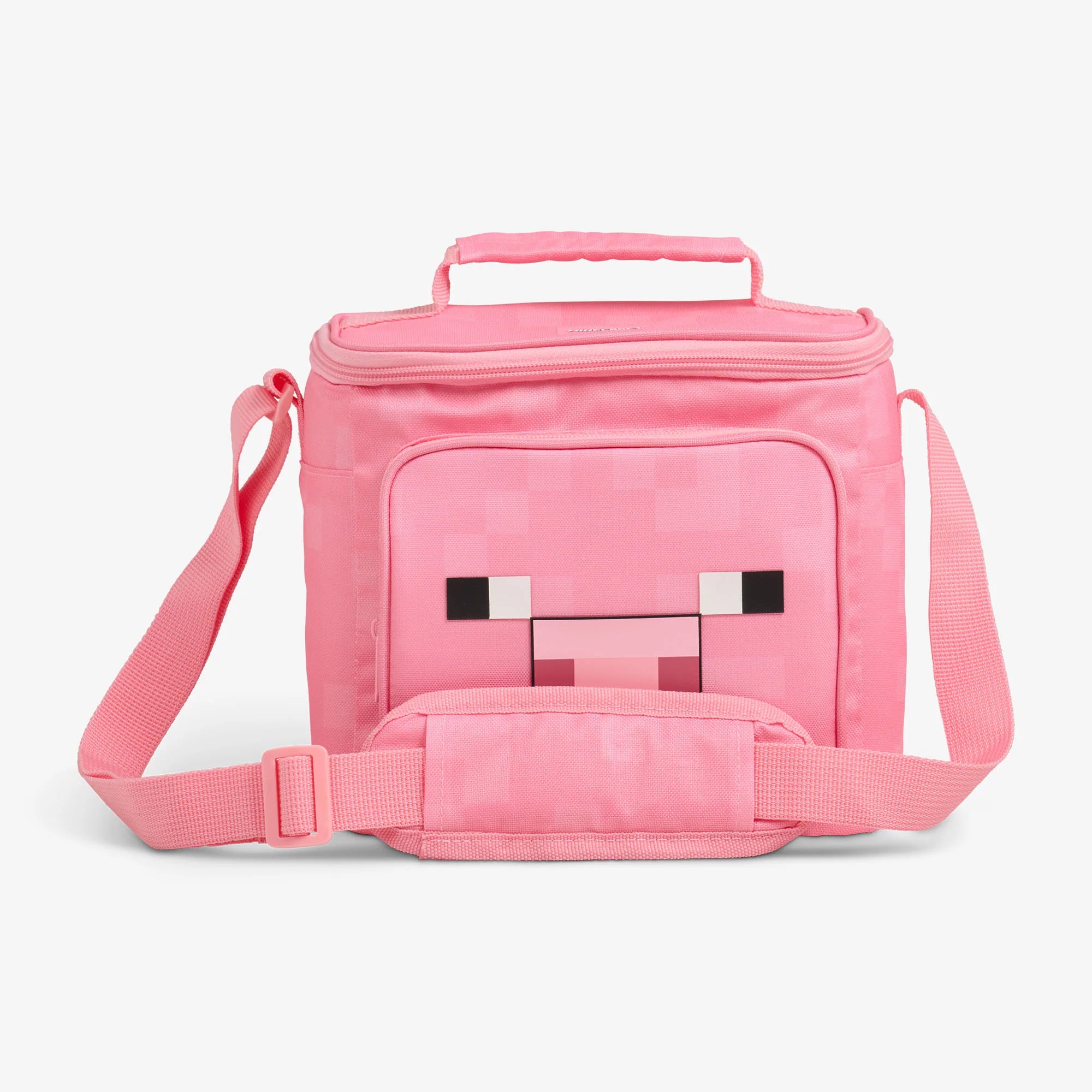 Igloo Portable Cooler Durable Cooler Minecraft Pig Square Lunch Cooler Bag