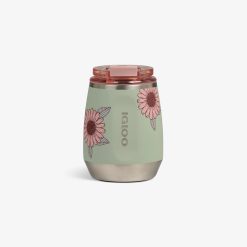 Igloo Travel Durable Cooler Floral 10 Oz Wine Tumbler