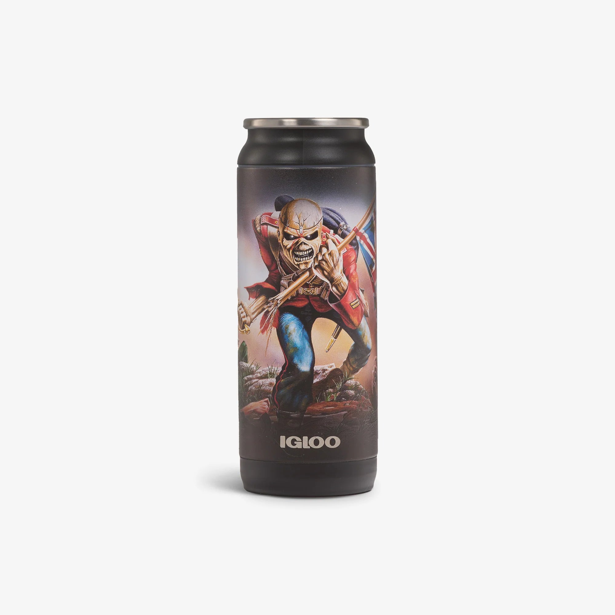 Igloo Insulated Cooler Durable Cooler Iron Maiden The Trooper 16 Oz Can