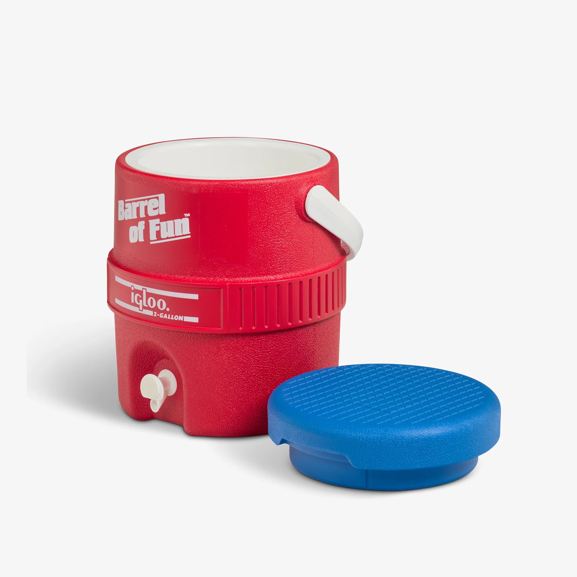 Igloo Insulated Cooler Durable Cooler Retro Barrel of Fun 2 Gallon Jug - Image 40