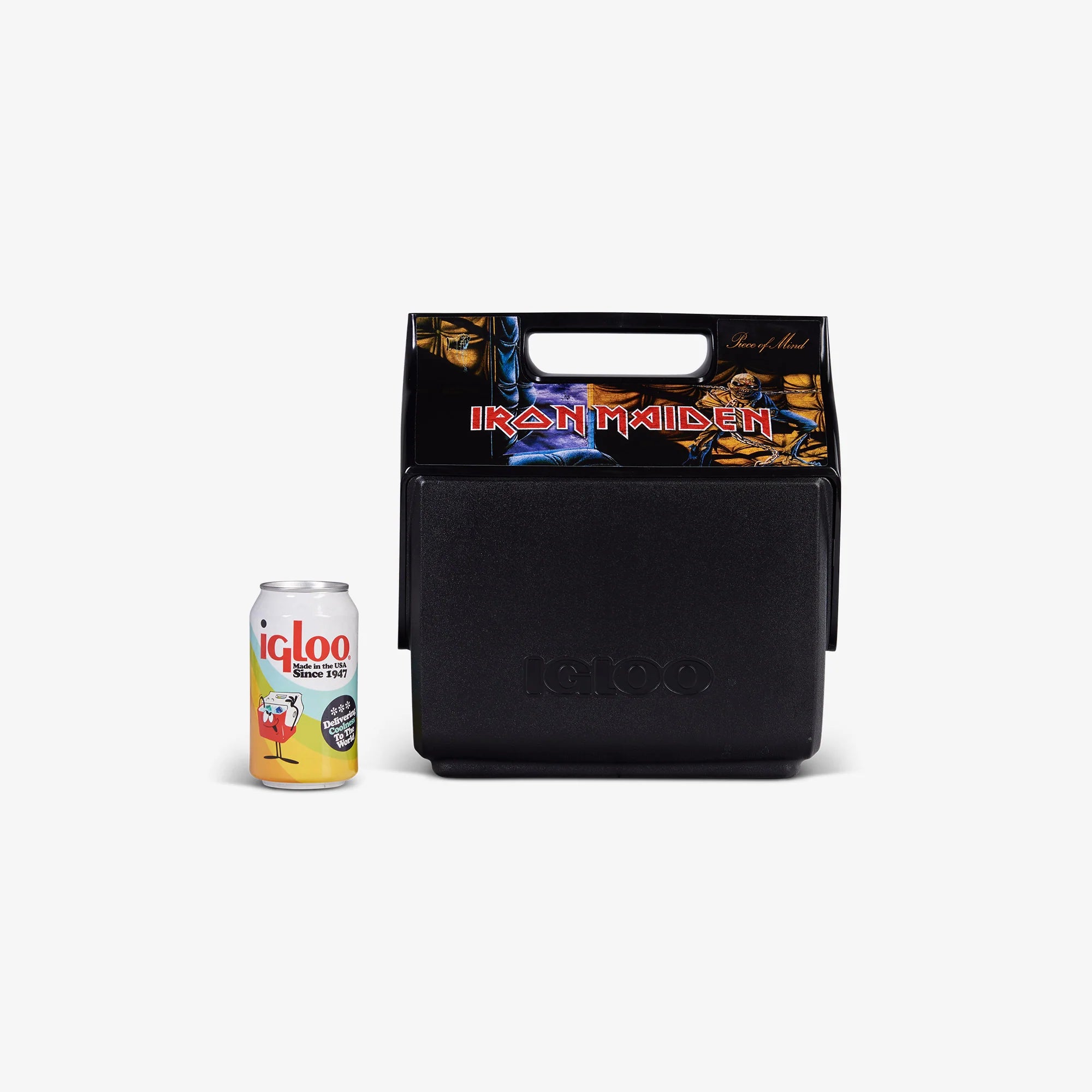 Igloo Personal Cooler Insulated Cooler Durable Cooler Iron Maiden Piece of Mind Little Playmate 7 Qt Cooler - Image 5