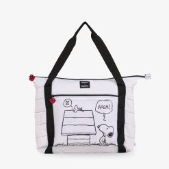 Igloo Insulated Cooler Durable Cooler Snoopy Packable Puffer 20-Can Cooler Bag