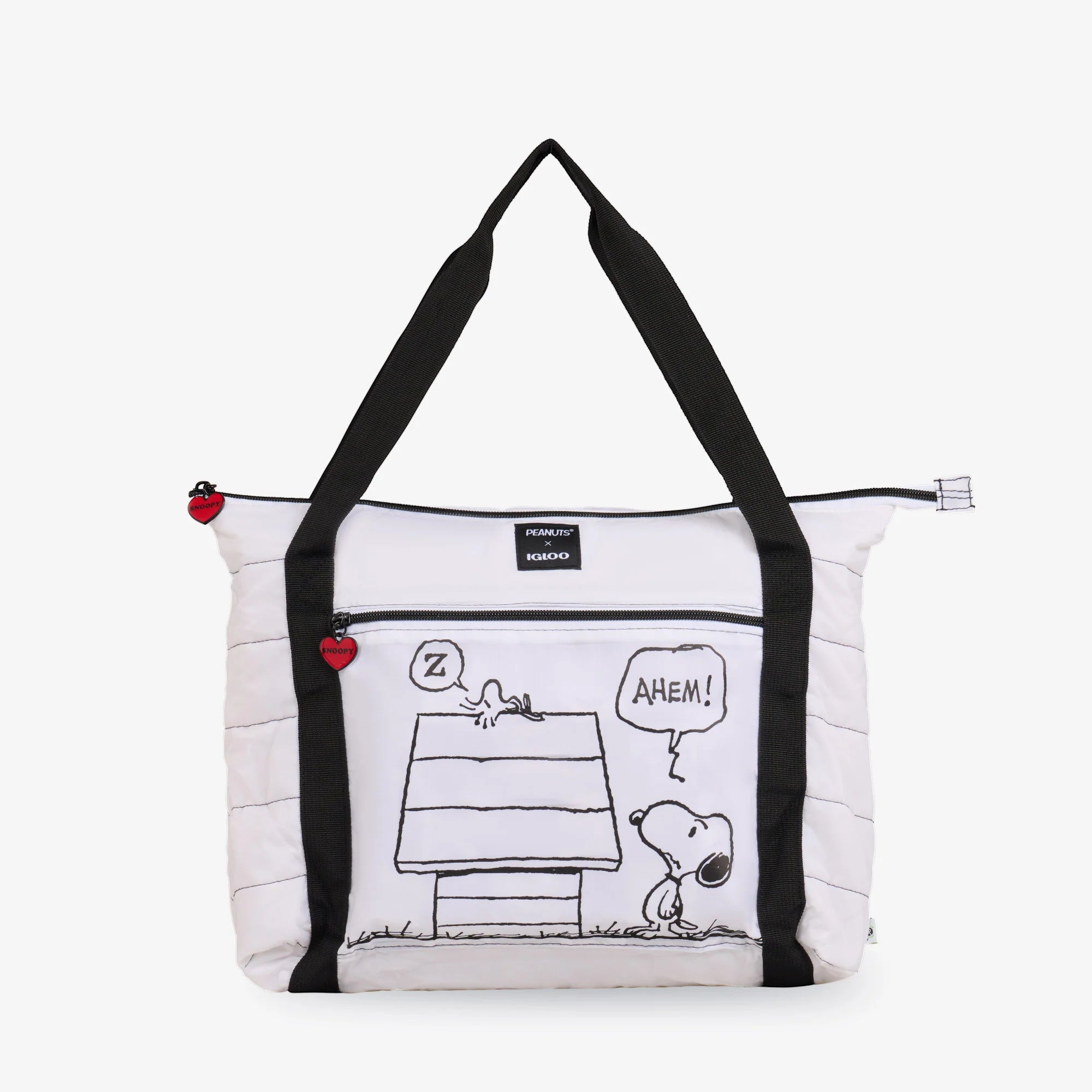 Igloo Insulated Cooler Durable Cooler Snoopy Packable Puffer 20-Can Cooler Bag